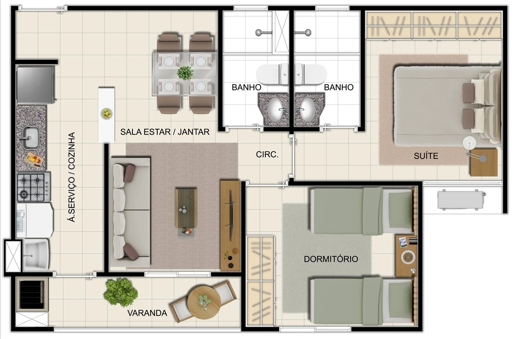 Planta: Prime Laranjeiras