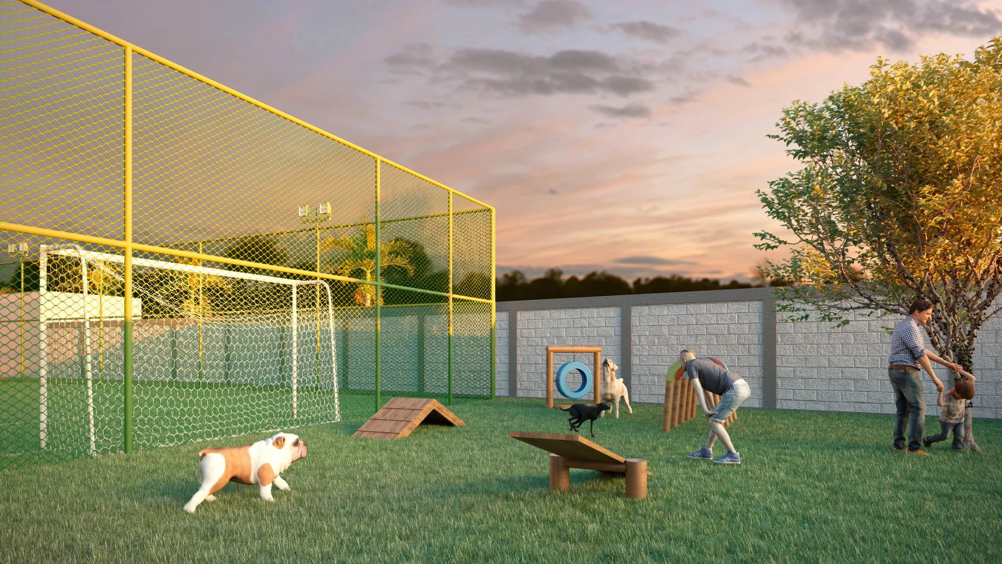 Pet place: Village Alvorada III