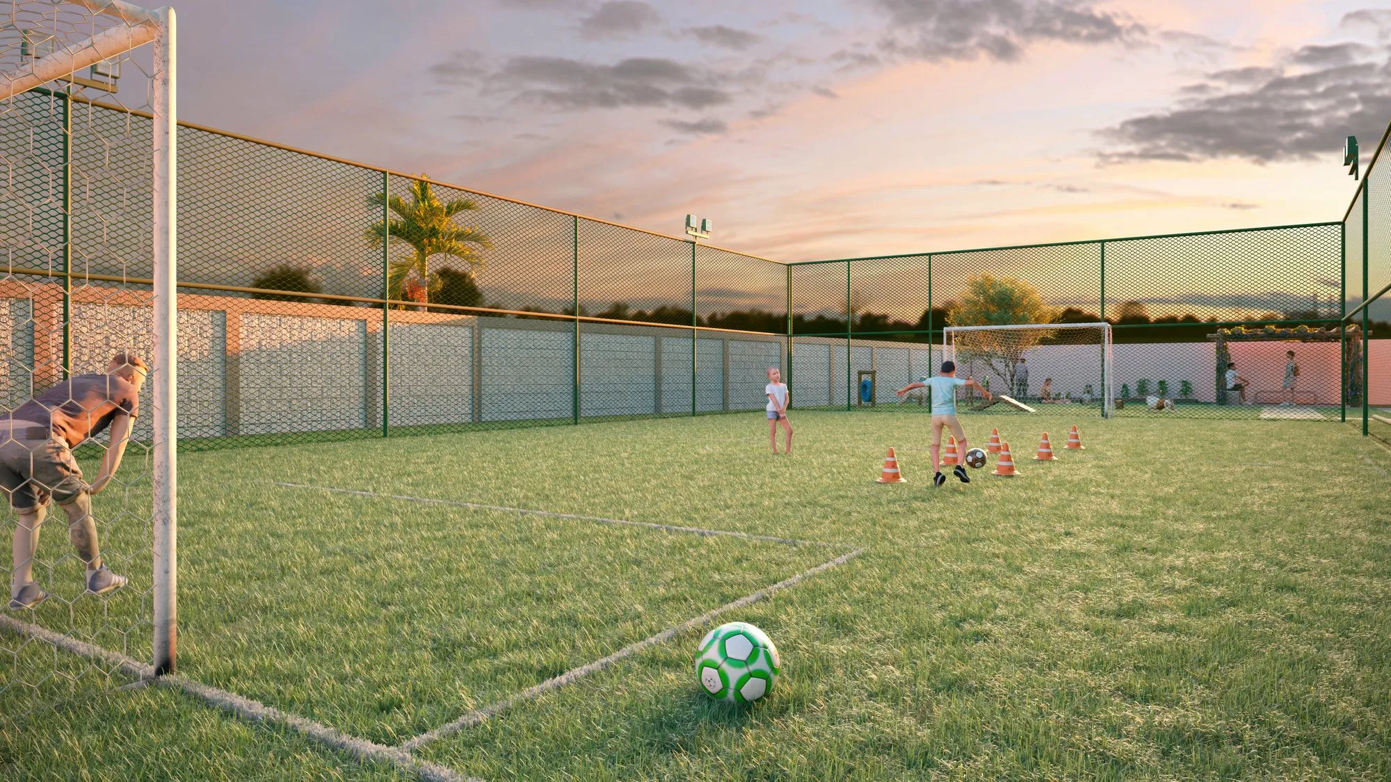 Campo de futebol: Village Alvorada III