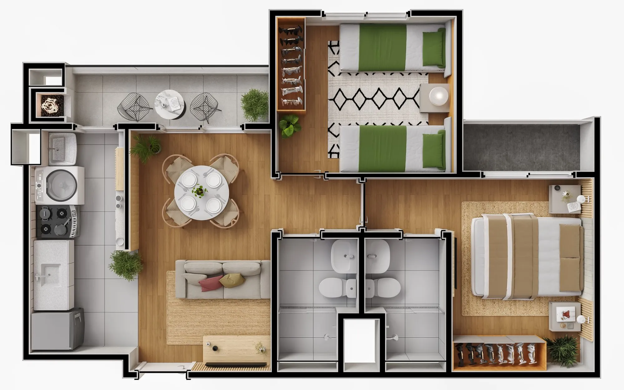Apartamento: Altos do Aleixo