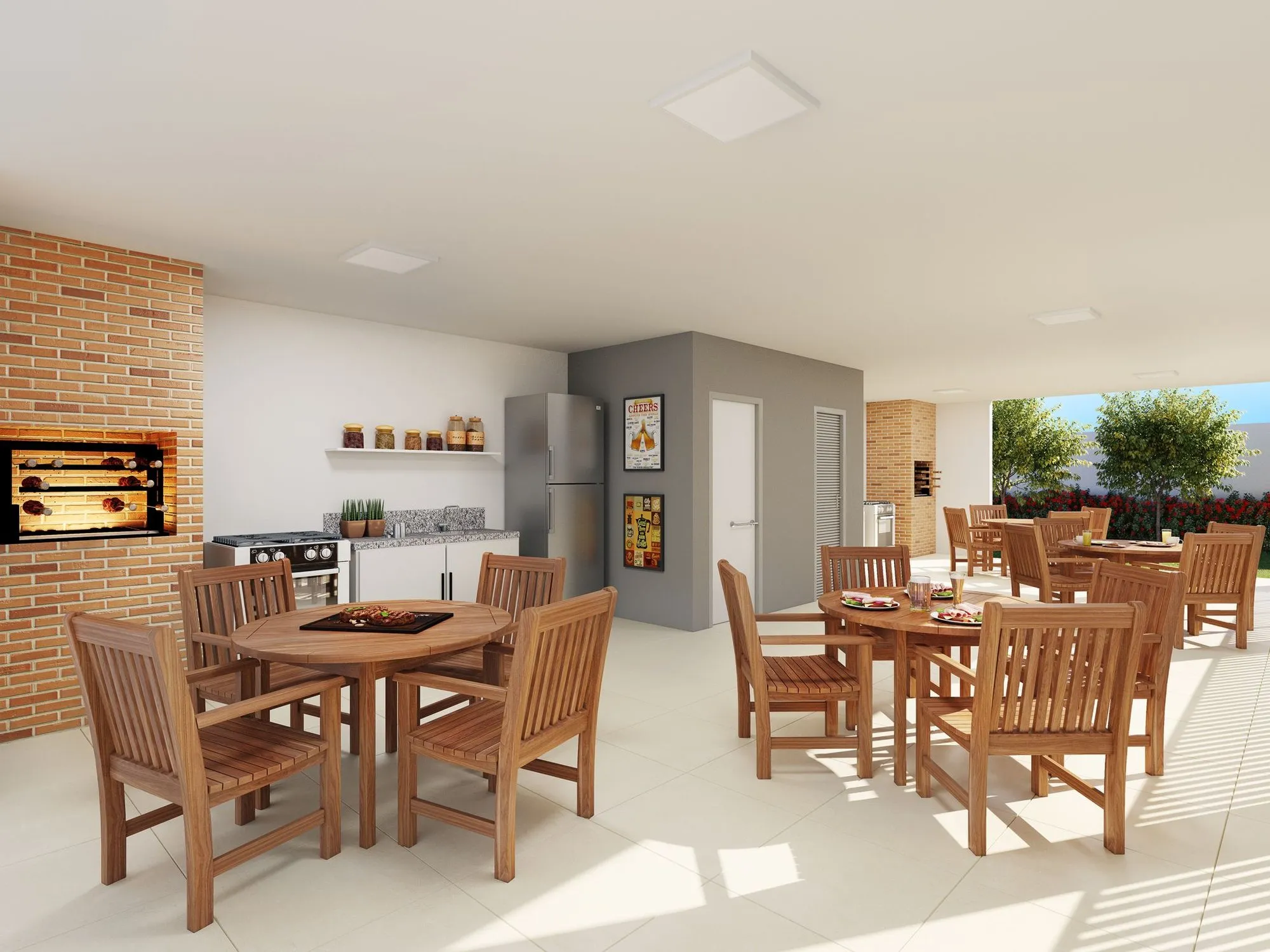 Área gourmet: Smart Vista do Sol II