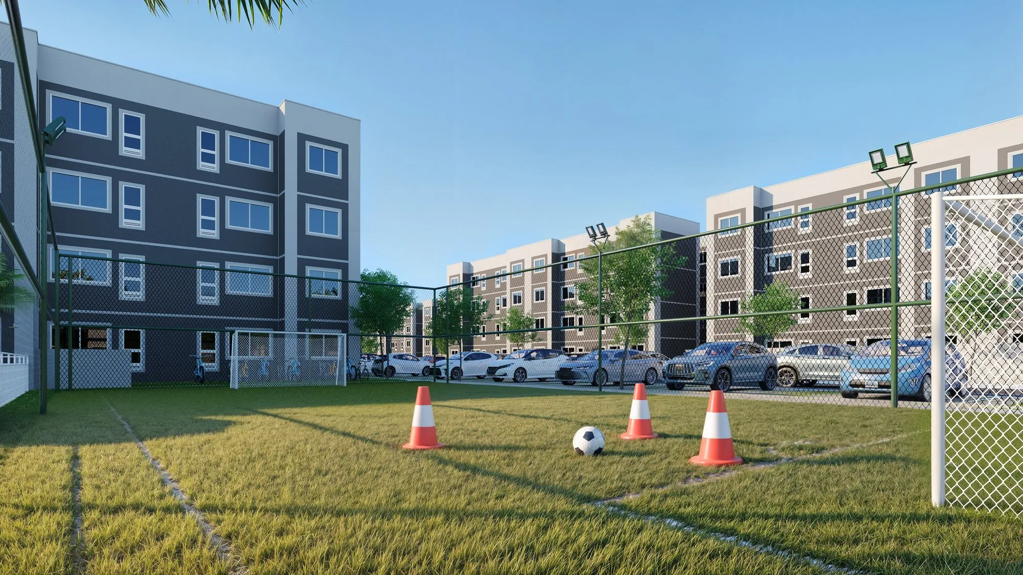 Campo de futebol: Village Natureza II