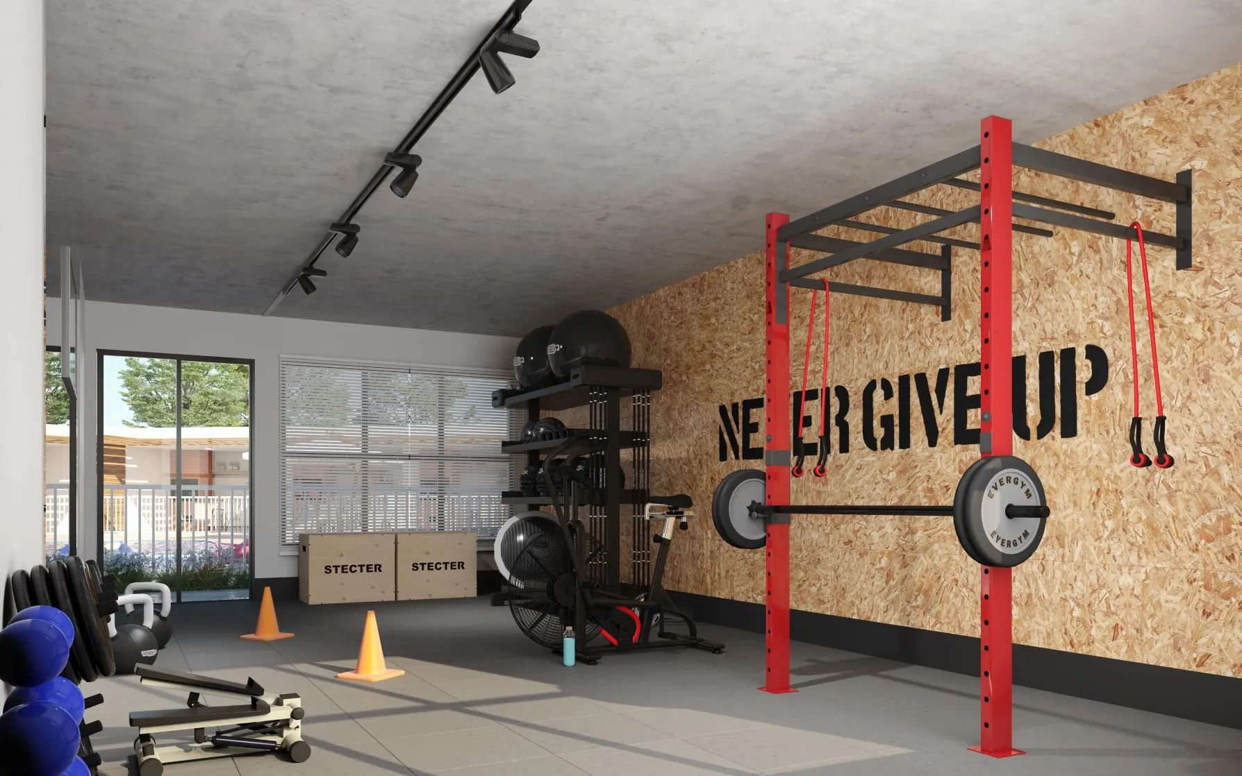 Espaço crossfit: Prime Mosaico
