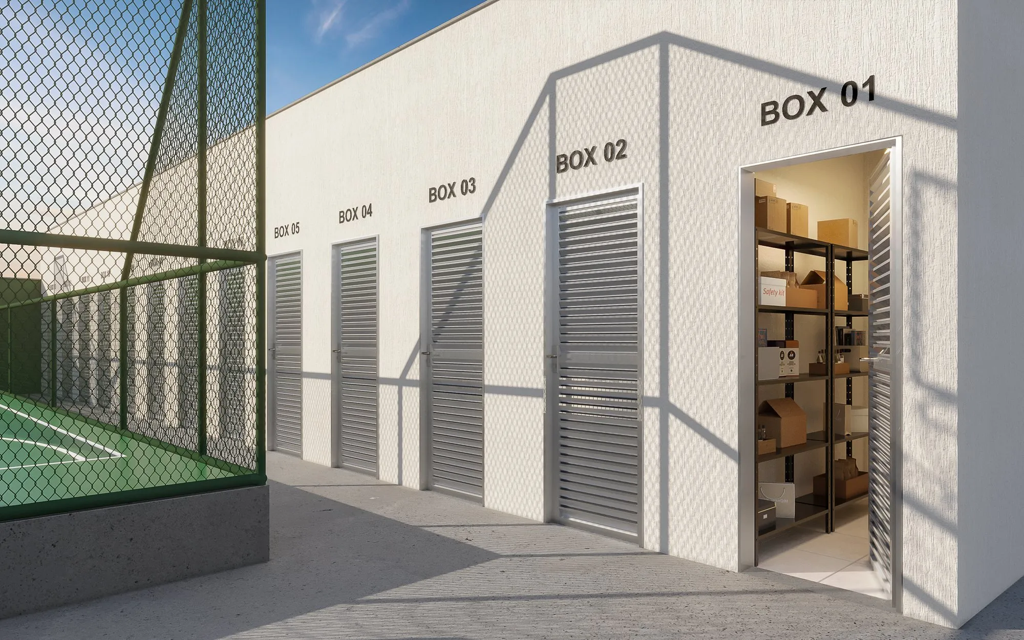 Box de entregas: Prime Moradas do Parque