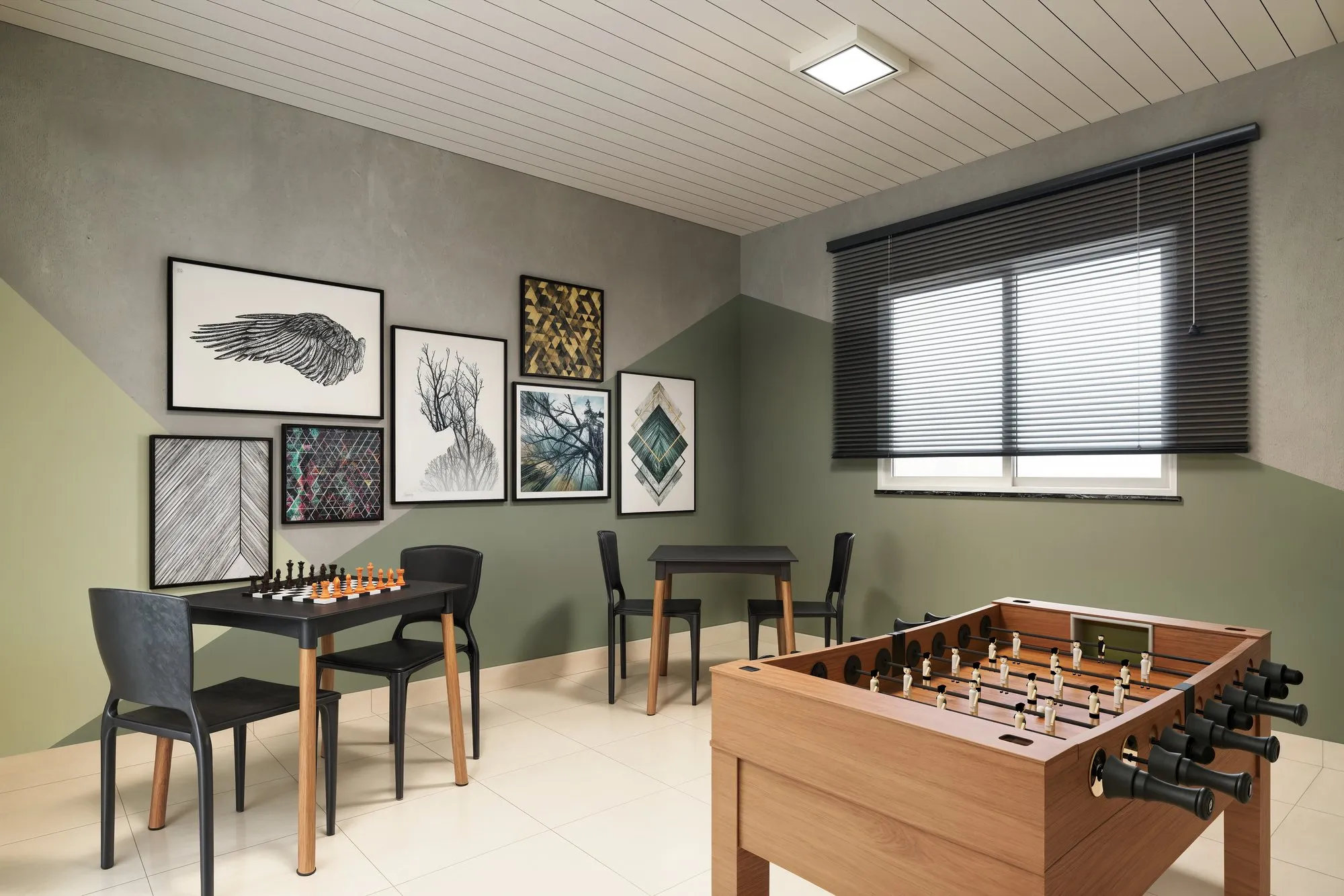 Sala de jogos: Village Natureza II