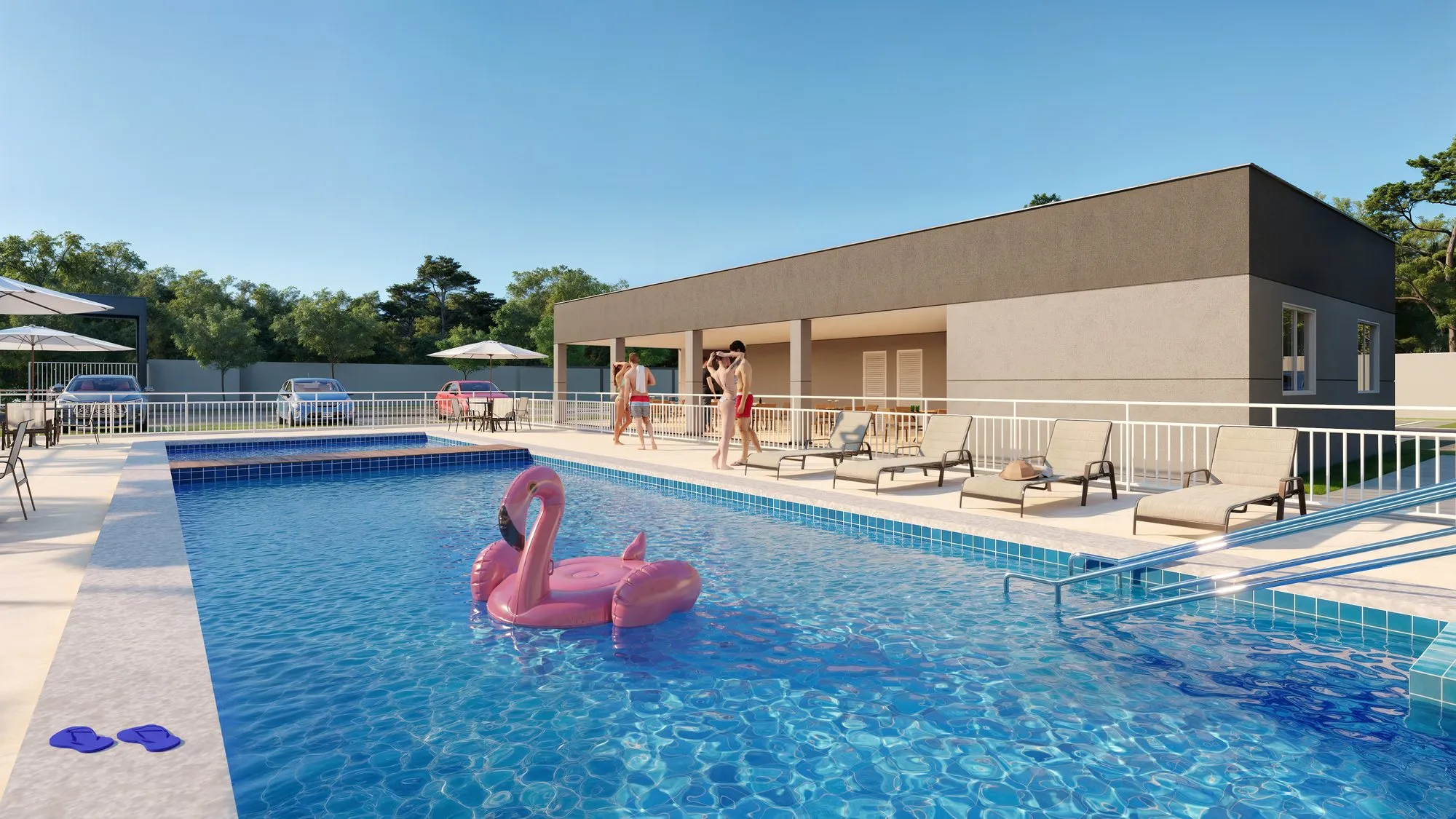 Piscina: Village Natureza II