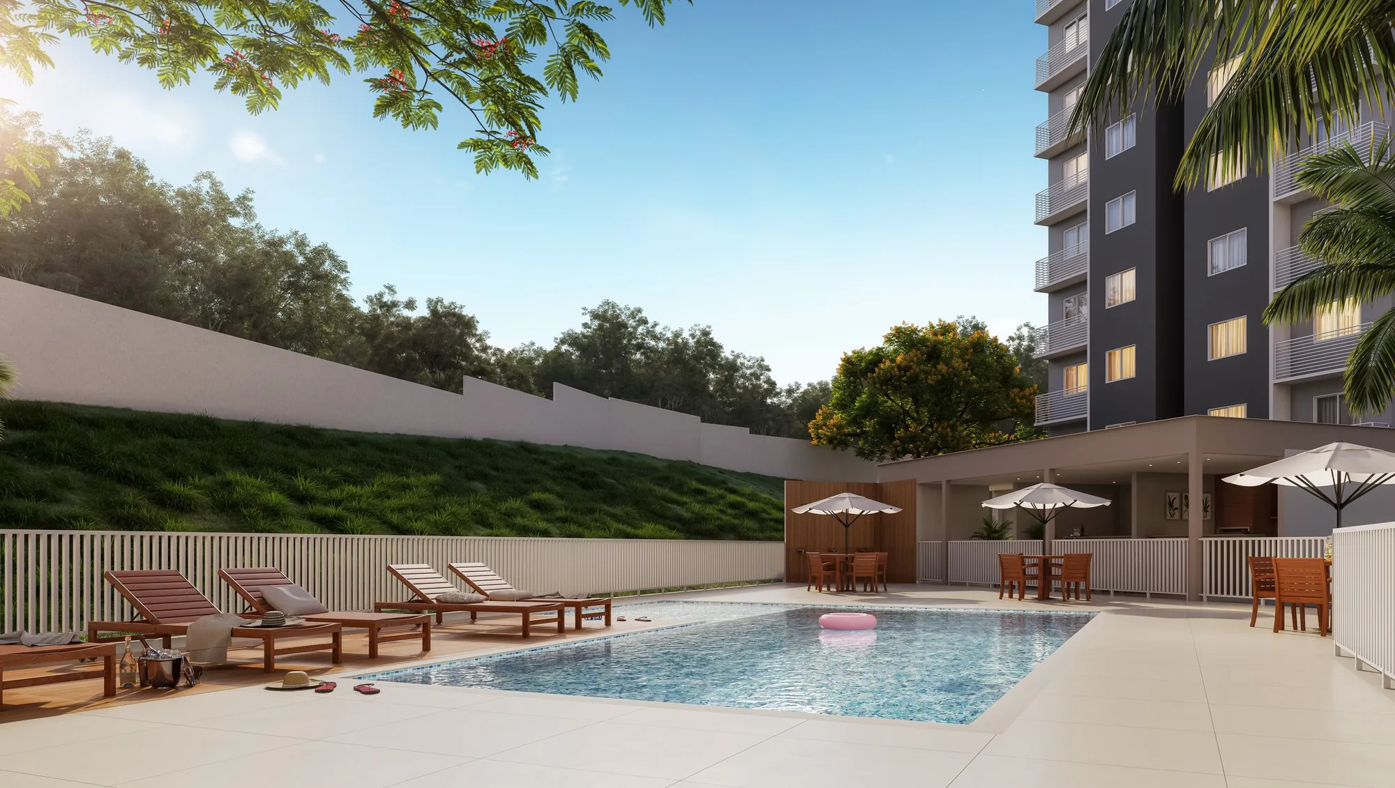 Piscina diurna: Altos do Aleixo